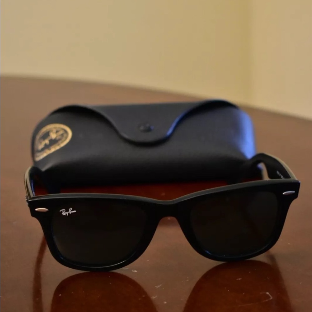 ⭐️SOLD RayBan wayfarer RB 2140 50-22 901 G-15 Lens - Picture 6 of 6